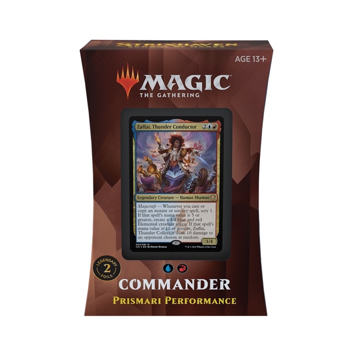 Commander deck - Prismari Performance - Strixhaven School of Mages - Magic The Gathering